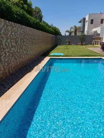Piscine de villa à Bouskoura remise en service